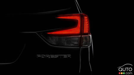 First Image of 2019 Subaru Forester ahead of NY launch
